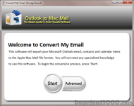 Convert My Email: Outlook to Mac Mail screenshot